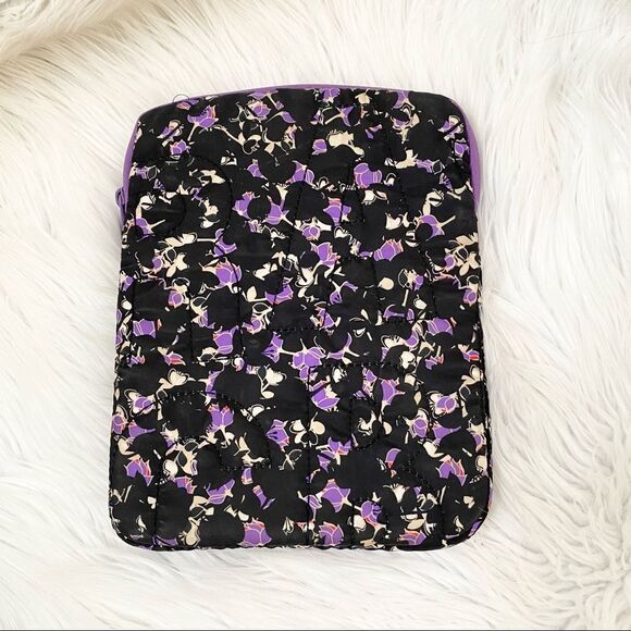 Marc by Marc Jacobs Black Purple Printed I - Pad / laptop Sleeve Case - Picture 3 of 5